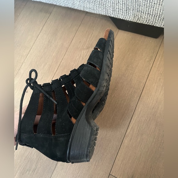 Rockport Cobb Hill Women's black Gabby Gladiator Sandals Bootie size 7 - Picture 5 of 7